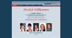 Desktop Screenshot of ladies-trust.de